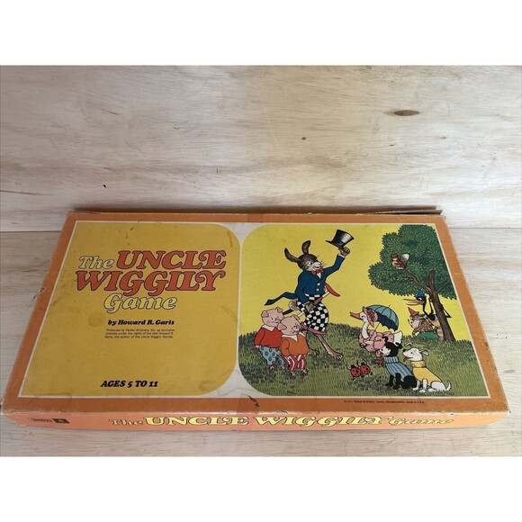 Vintage 1971 Uncle Wiggly Game  Parker Brothers Some Missing Pieces - Picture 1 of 8